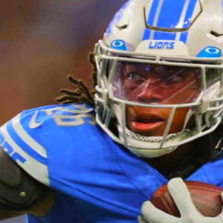 Lions RB Jahmyr Gibbs