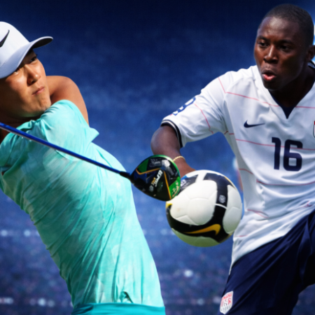 Michelle Wie | Freddy Adu merged image